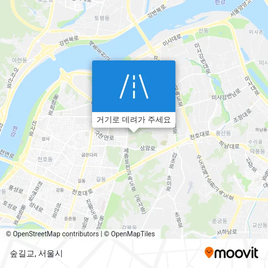 숲길교 지도