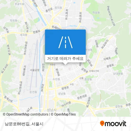 남문로86번길 지도