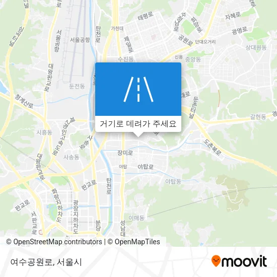 여수공원로 지도