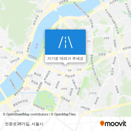 천중로38가길 지도