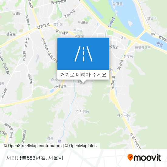 서하남로583번길 지도
