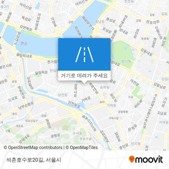 석촌호수로20길 지도