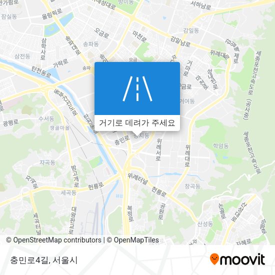 충민로4길 지도