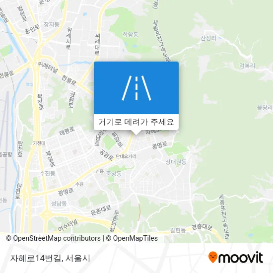 자혜로14번길 지도