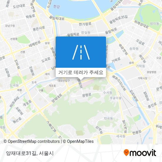 양재대로31길 지도