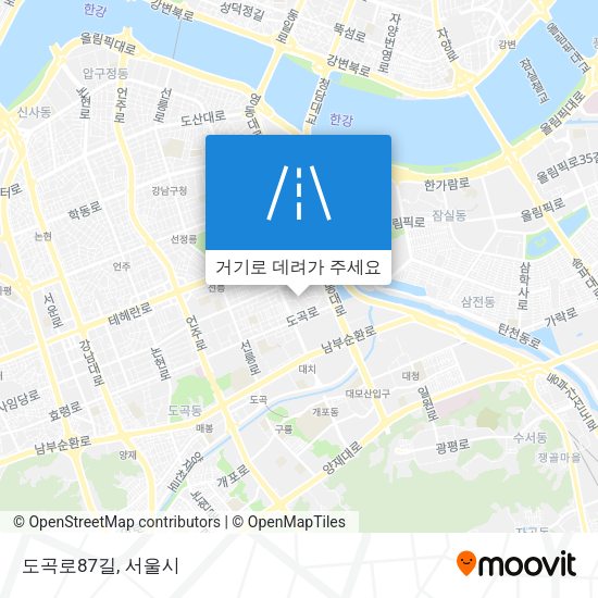 도곡로87길 지도