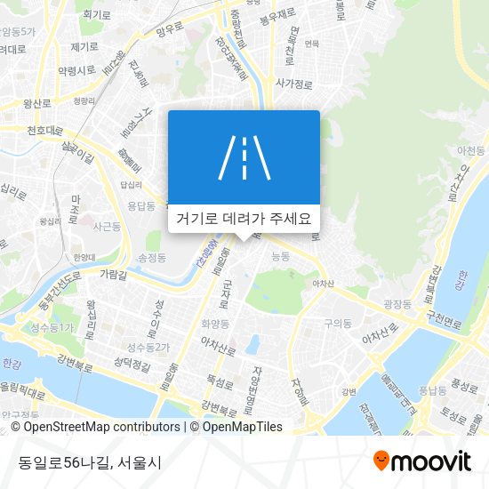 동일로56나길 지도