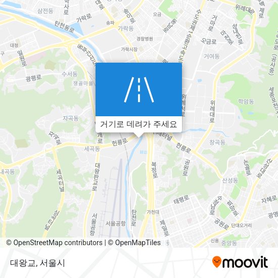 대왕교 지도
