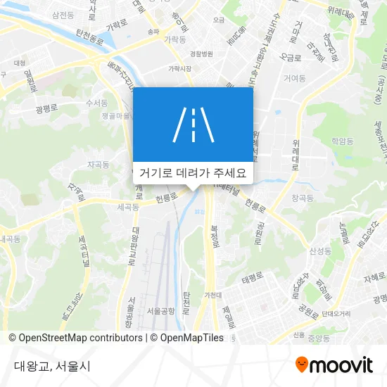 대왕교 지도