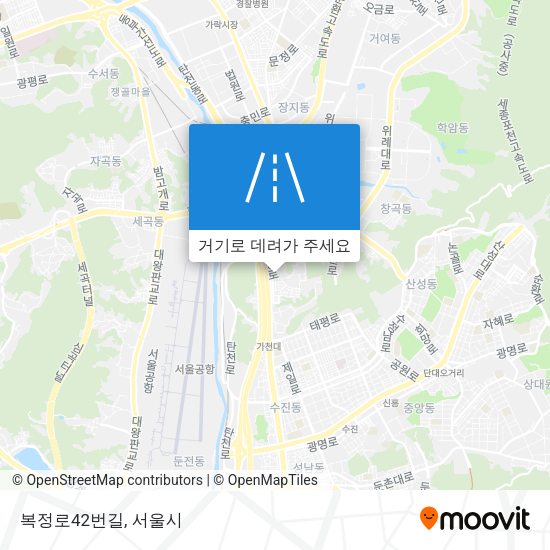복정로42번길 지도