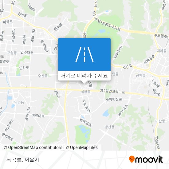 독곡로 지도