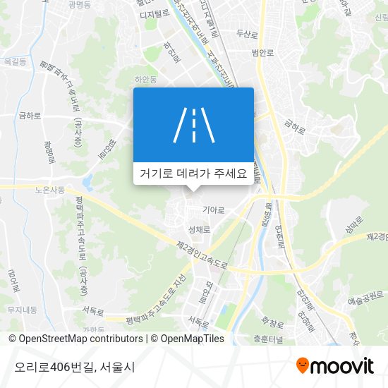 오리로406번길 지도