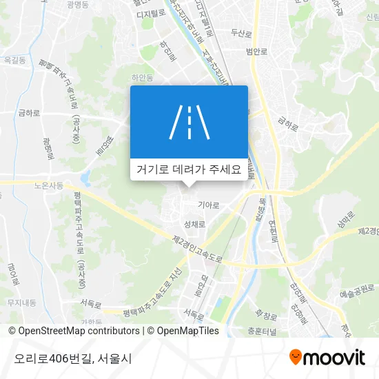 오리로406번길 지도