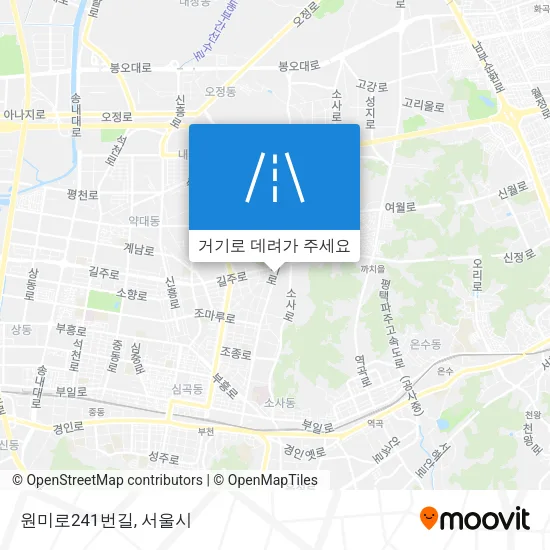원미로241번길 지도