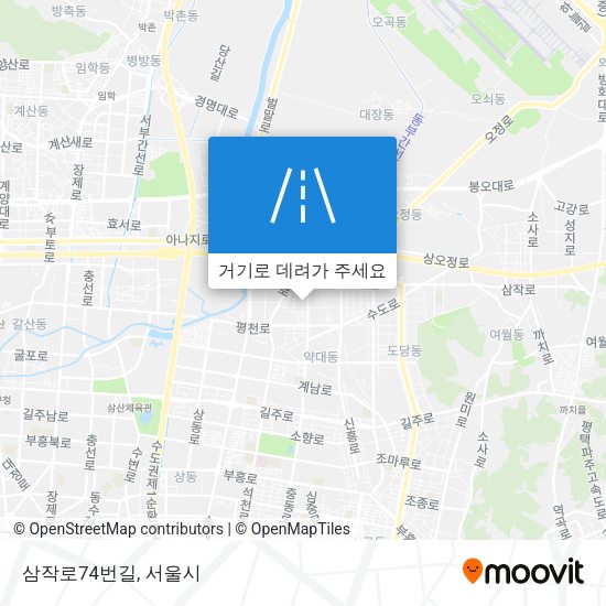 삼작로74번길 지도