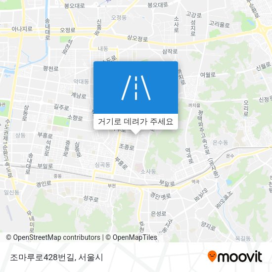 조마루로428번길 지도