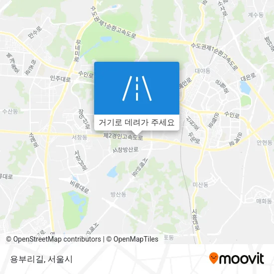 용부리길 지도