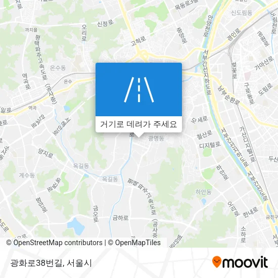 광화로38번길 지도