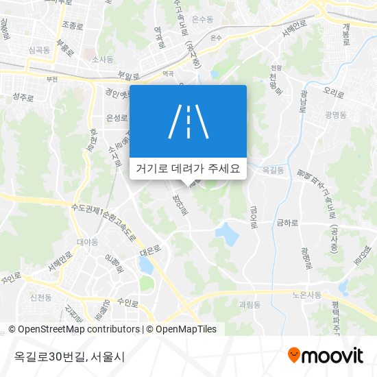 옥길로30번길 지도