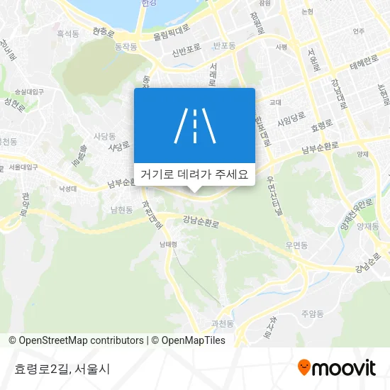 효령로2길 지도