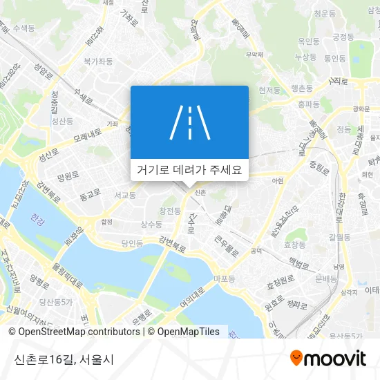 신촌로16길 지도