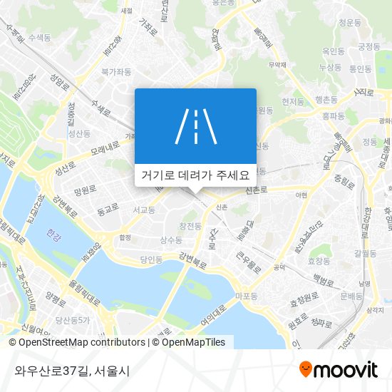 와우산로37길 지도