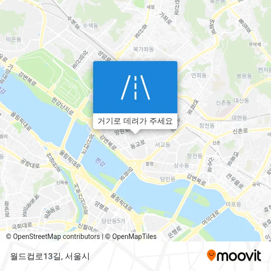 월드컵로13길 지도