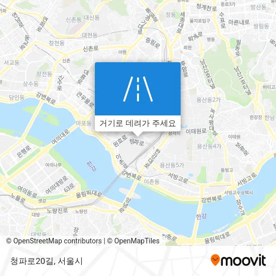 청파로20길 지도