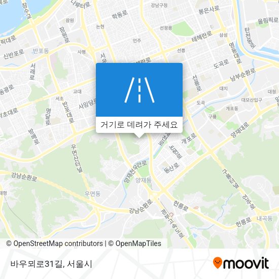 바우뫼로31길 지도