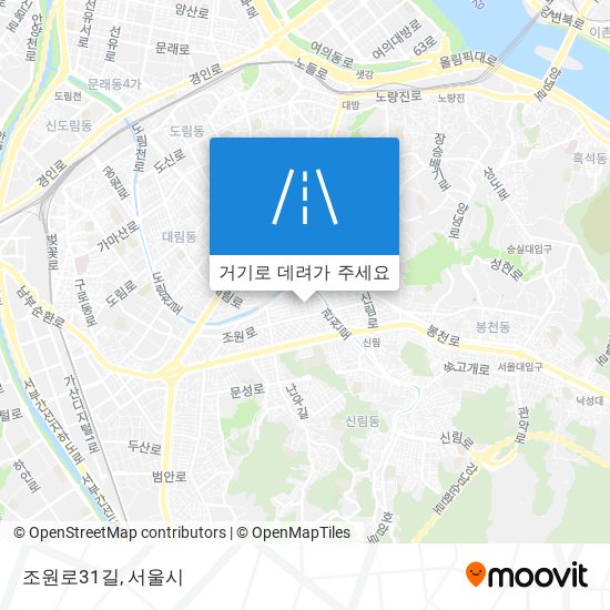 조원로31길 지도
