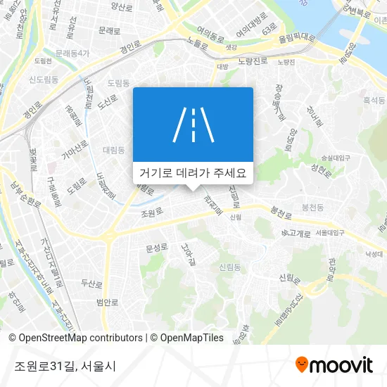 조원로31길 지도