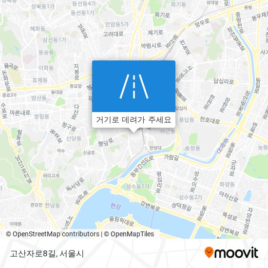 고산자로8길 지도