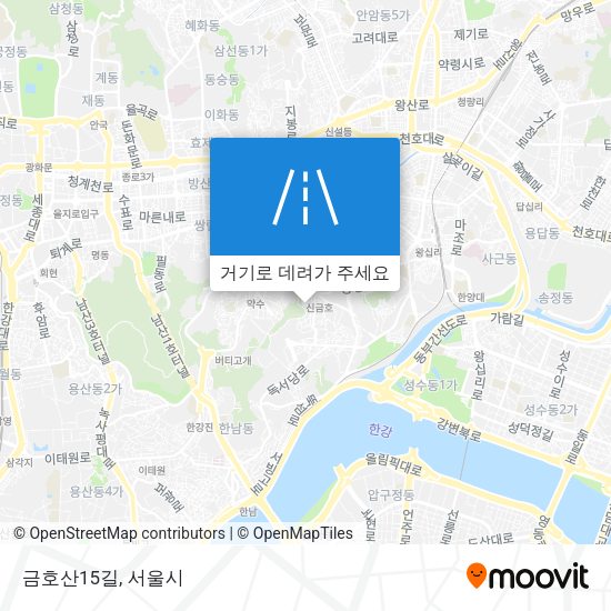 금호산15길 지도