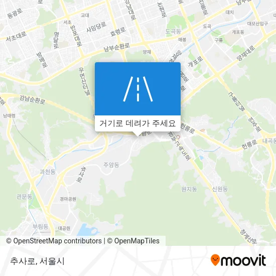 추사로 지도