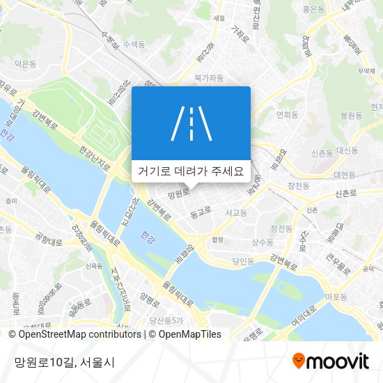 망원로10길 지도