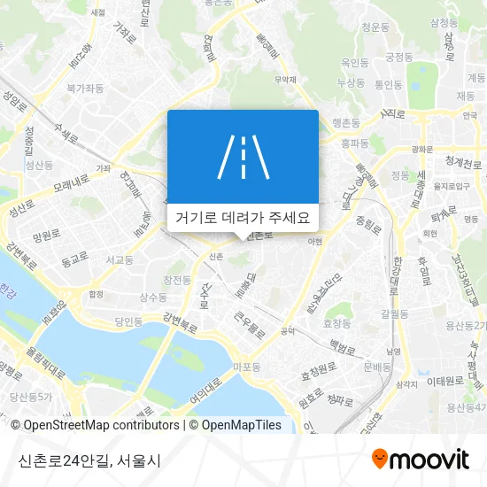 신촌로24안길 지도
