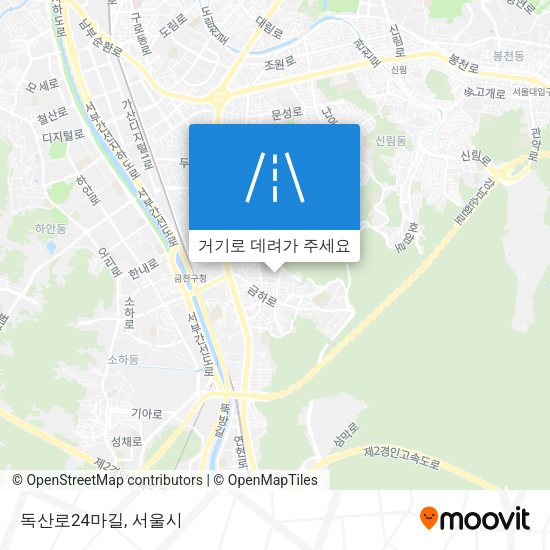 독산로24마길 지도