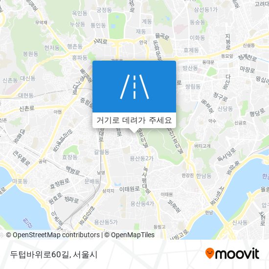 두텁바위로60길 지도