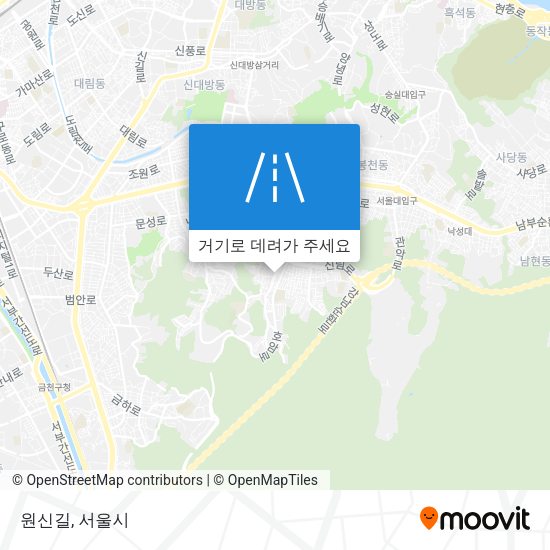 원신길 지도