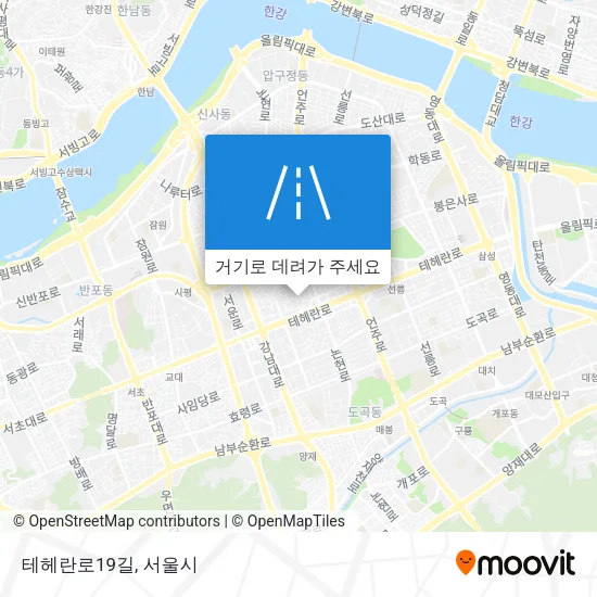 테헤란로19길 지도