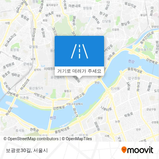 보광로30길 지도