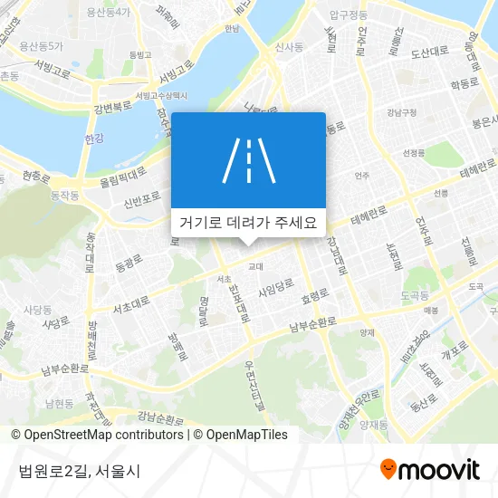 법원로2길 지도
