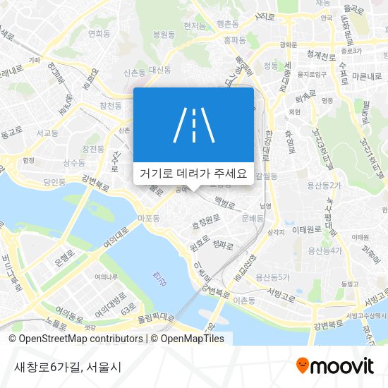 새창로6가길 지도