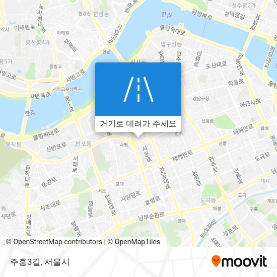 주흥3길 지도