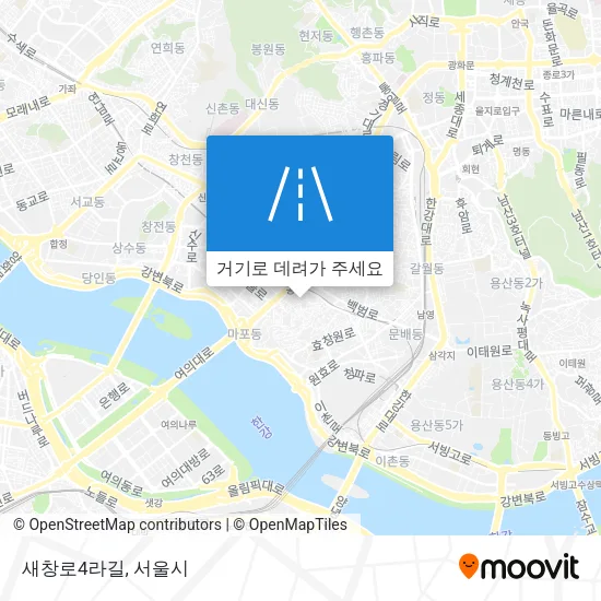 새창로4라길 지도