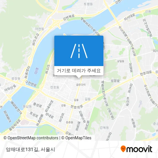 양재대로131길 지도