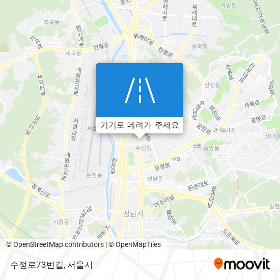 수정로73번길 지도