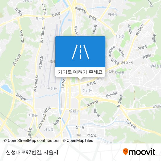 산성대로97번길 지도