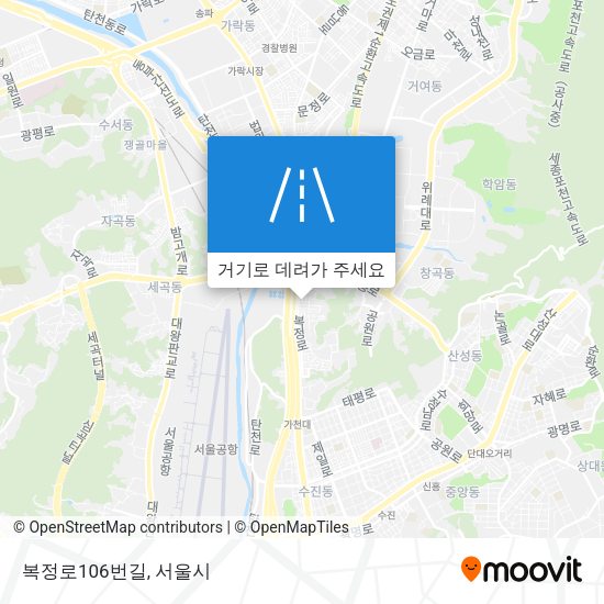 복정로106번길 지도