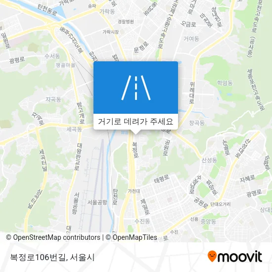 복정로106번길 지도